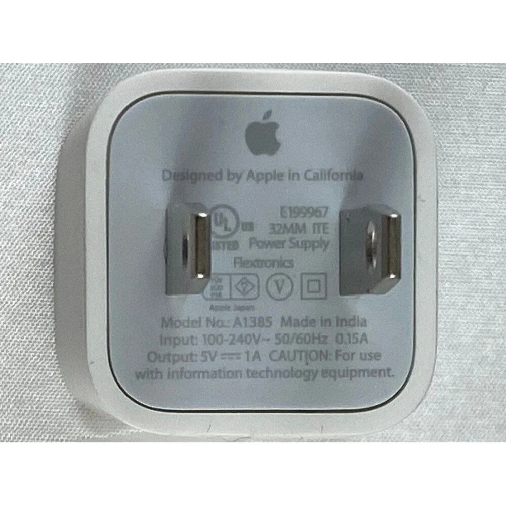 4 Apple 5w USB power adapter Wall Charger -  #A207